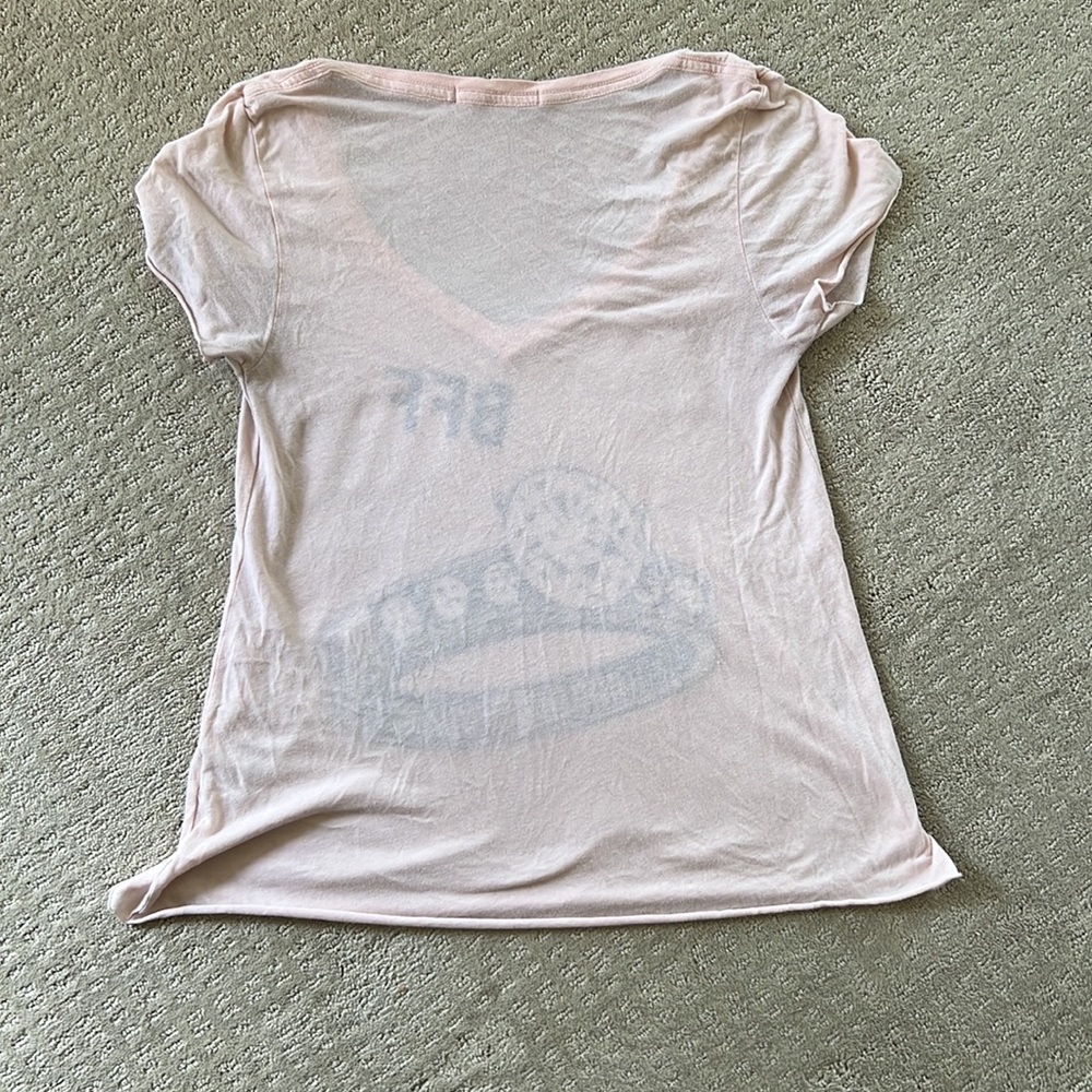 Wildfox “Oversized” Short Sleeve T-shirt Top Small Diamond Ring 💍 - Picture 5 of 5